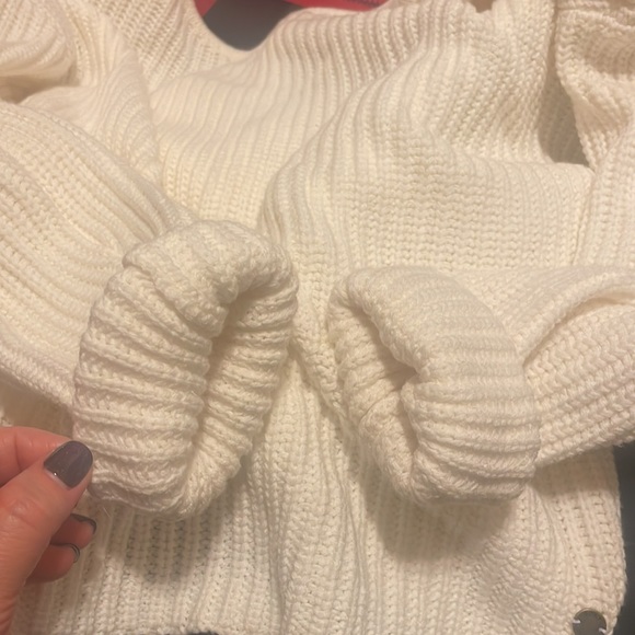 NWOT Roxy Open Back Sweater - Picture 7 of 7